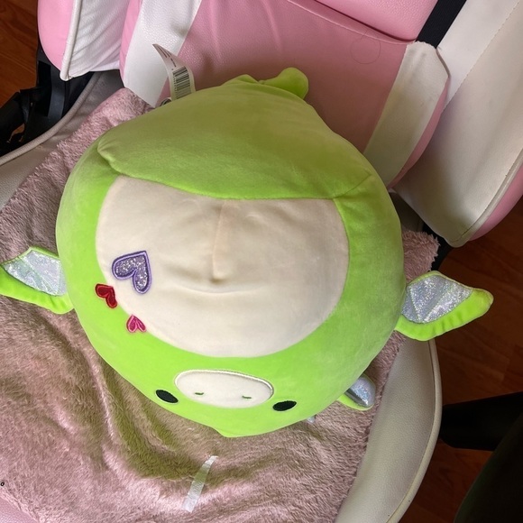 Dominic green dragon Valentine's Day 2021 Squishmallow - Picture 3 of 5